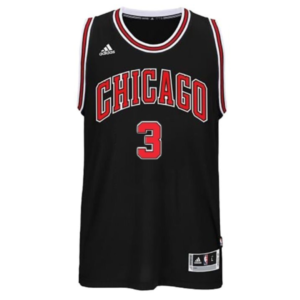 Bulls Adidas NBA jersey home – Dwyane wade