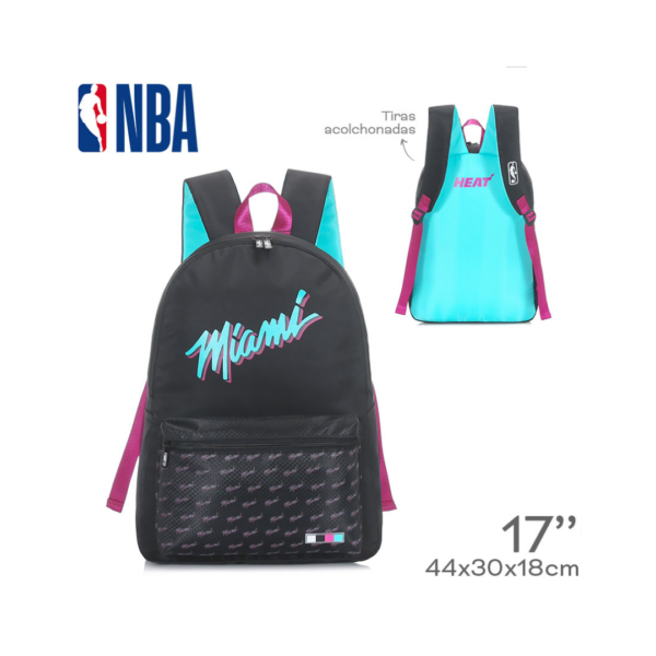 Mochila NBA oficial Miami Heat - Imagen 4