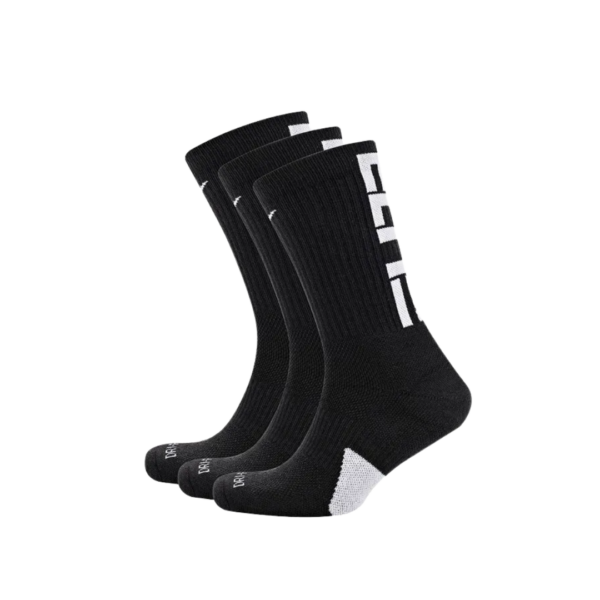 Medias Nike Elite Signature Socks Black - Pack x3 - Imagen 2