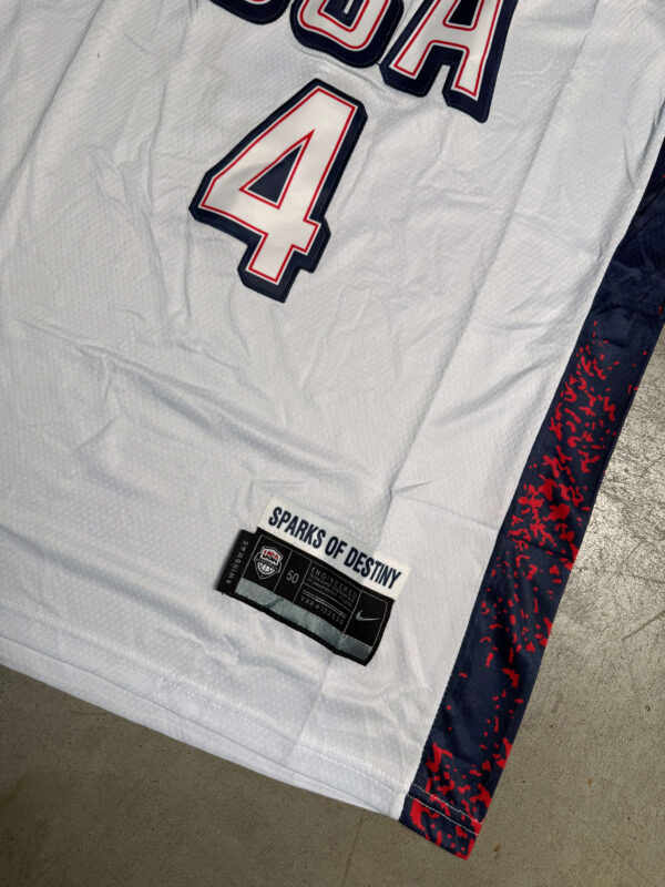 Camiseta Nike Team USA "24 - Curry (white) - Imagen 3