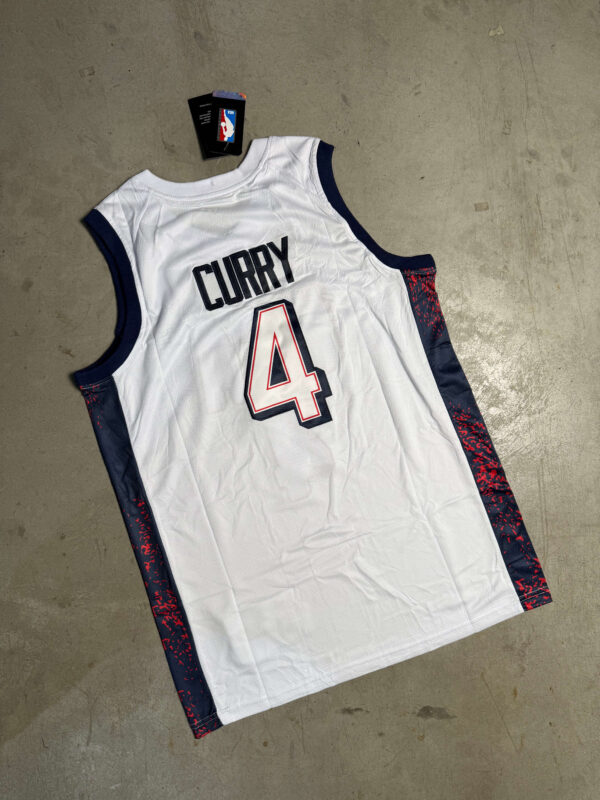Camiseta Nike Team USA "24 - Curry (white) - Imagen 5