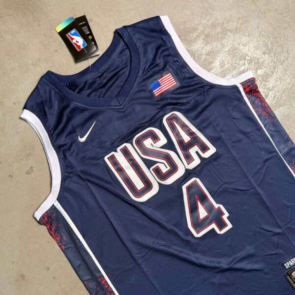 Camiseta Nike Team USA "24 - Curry (Blue) - Imagen 4