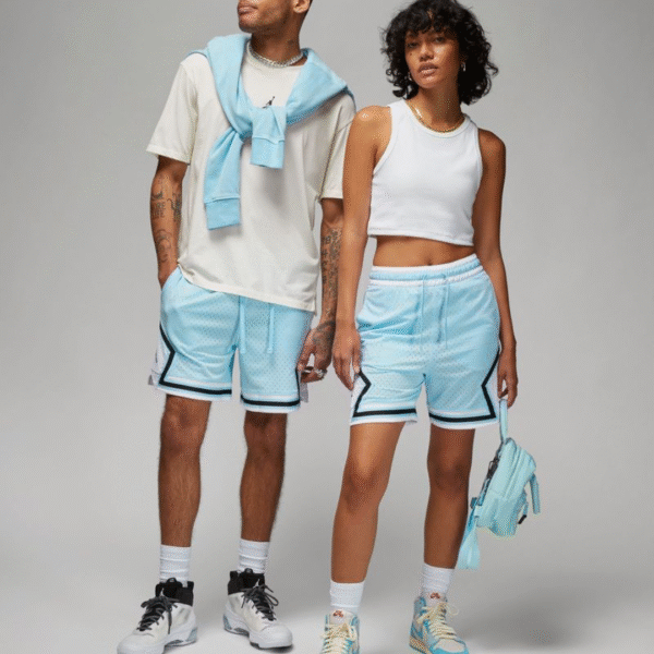 Jordan Diamond Shorts - Light Blue - Imagen 4