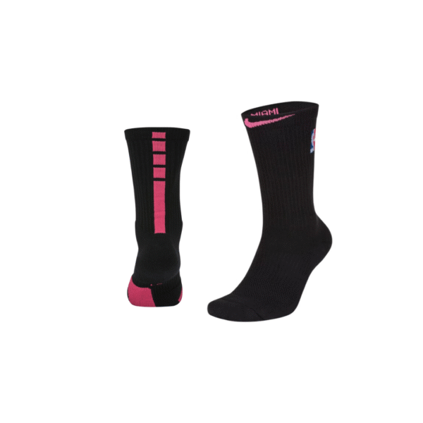 Medias Nike Elite NBA Crew Socks - Black/Pink
