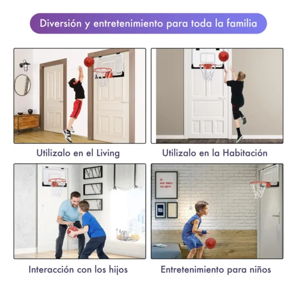 MINI HOOP Slam Jam + pelota de regalo - Imagen 2